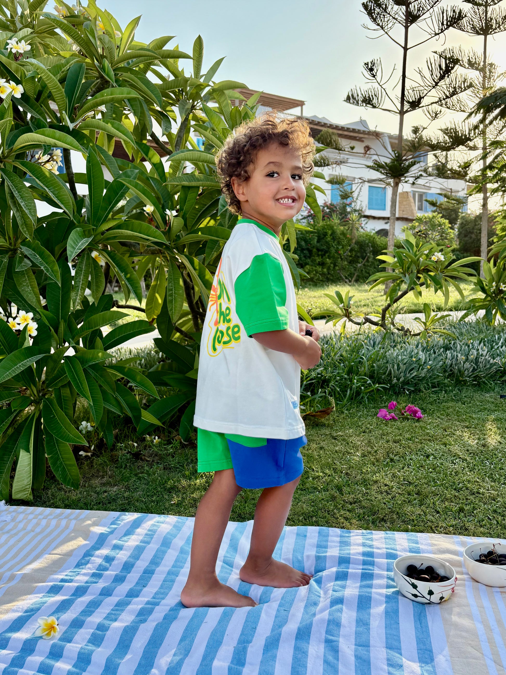 Green Runaway Lobster Tee