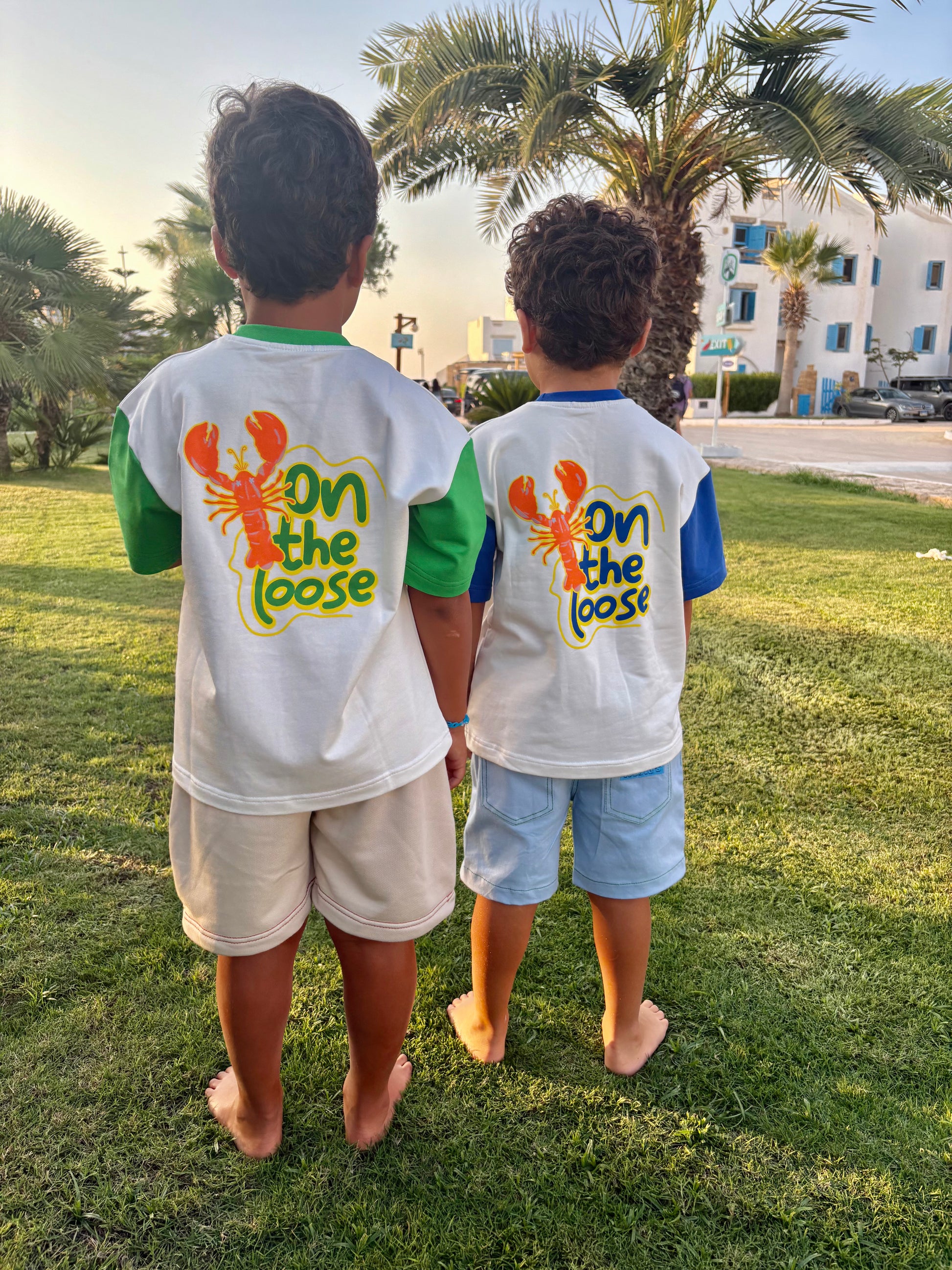 Green Runaway Lobster Tee