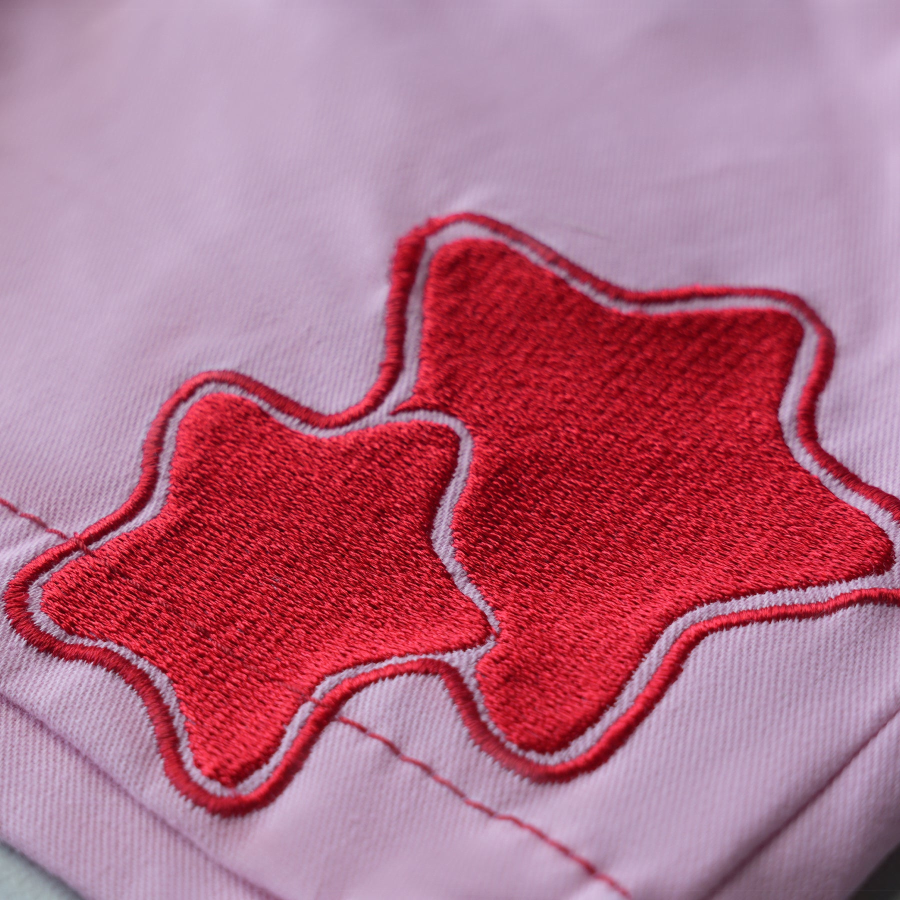 Pink Lucky Star Shorts