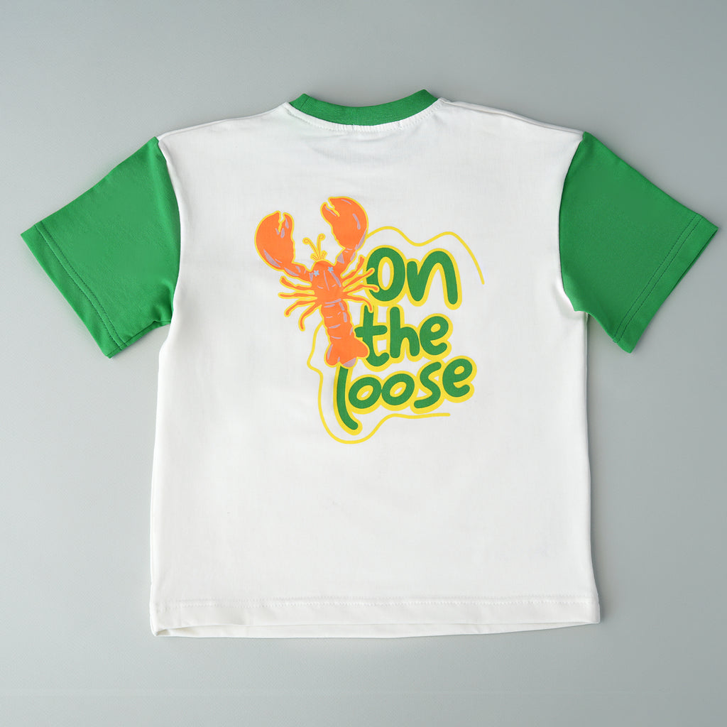Green Runaway Lobster Tee