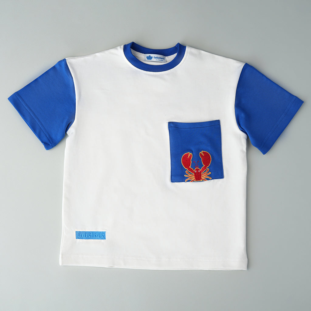Blue Runaway Lobster Tee