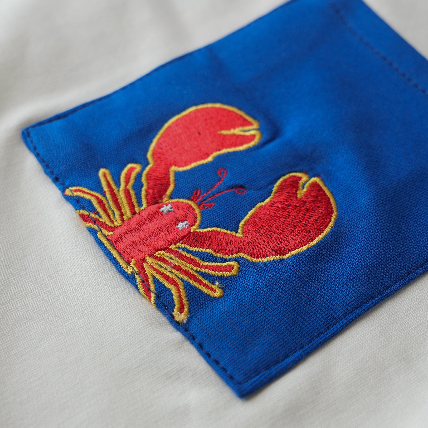Blue Runaway Lobster Tee
