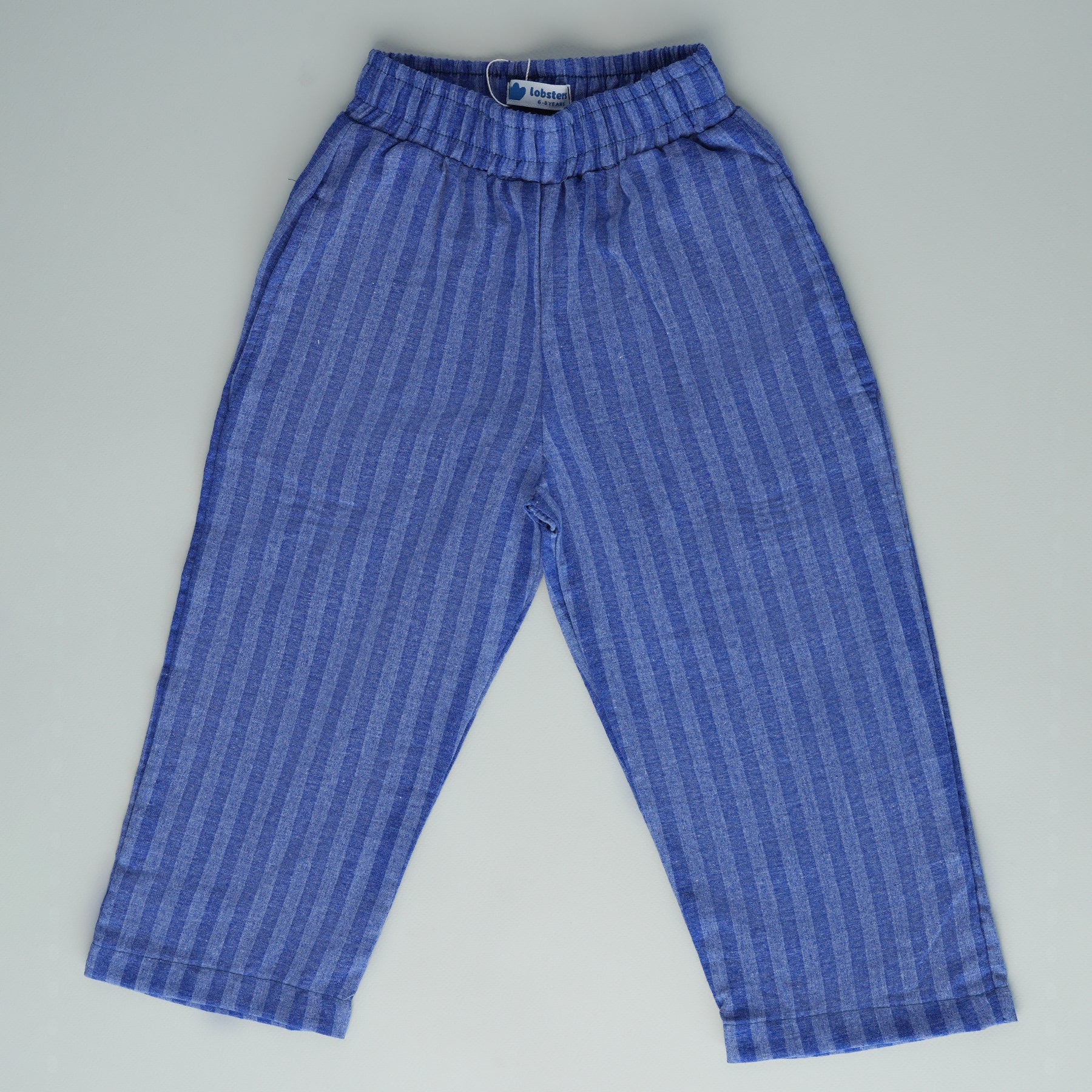 Blue Play-lines Pants