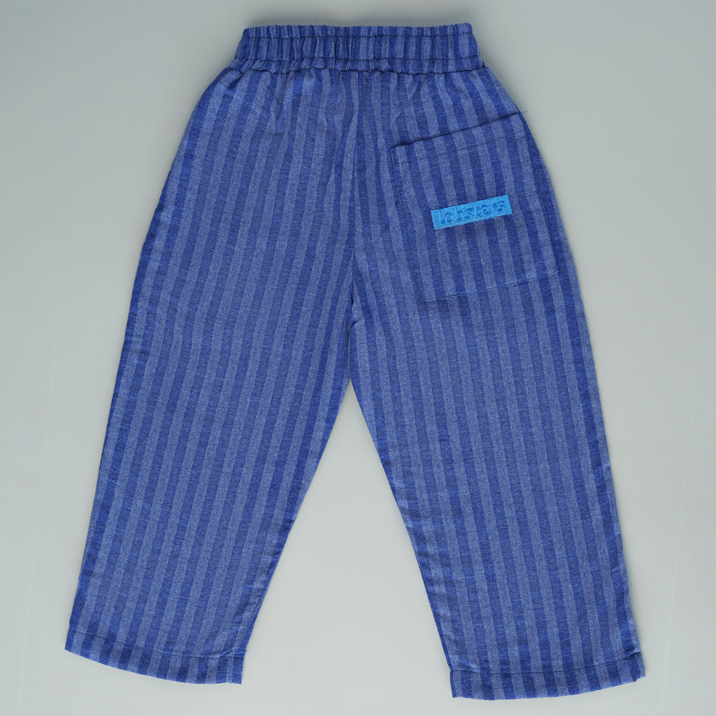 Blue Play-lines Pants