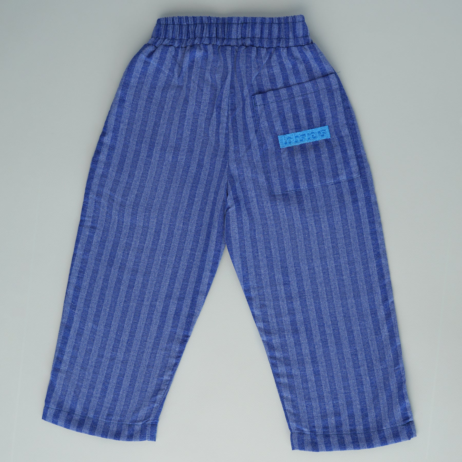 Blue Play-lines Pants